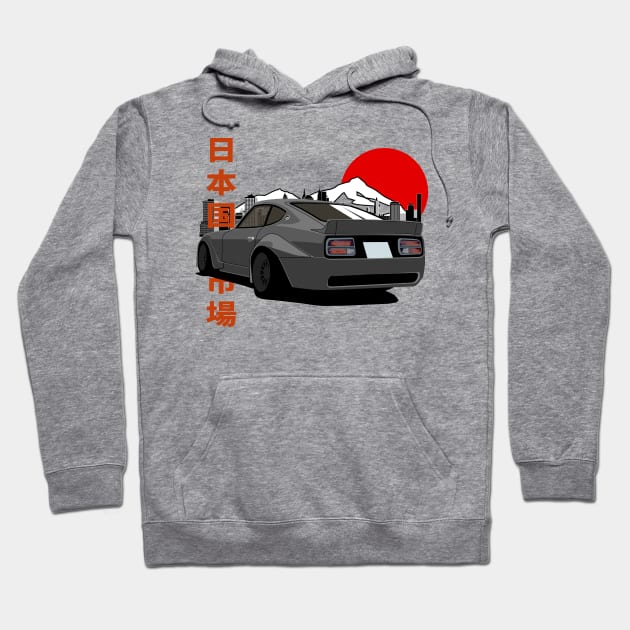 Tuned Nissan 240Z Hoodie by Rebellion Store